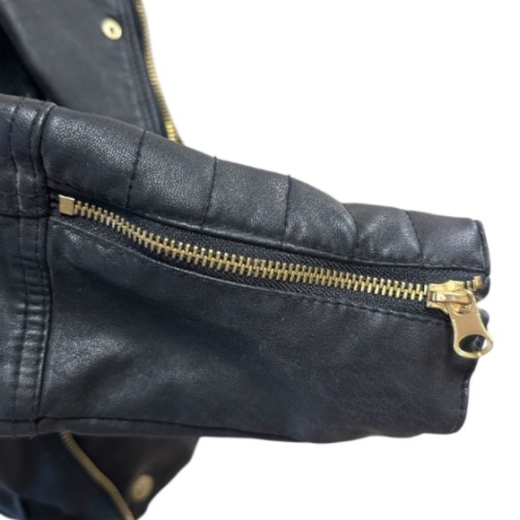 Free People We The Free Vegan Leather Moto Jacket - Picture 8 of 13